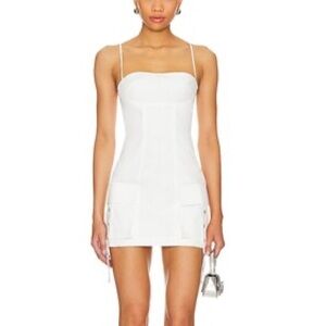 Superdown wrenlee mini dress White